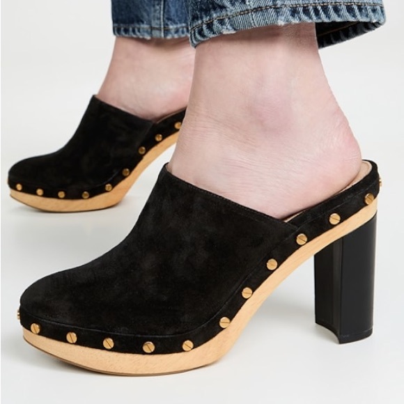 NEW Veronica Beard Grita Clogs size 12 - Picture 1 of 9
